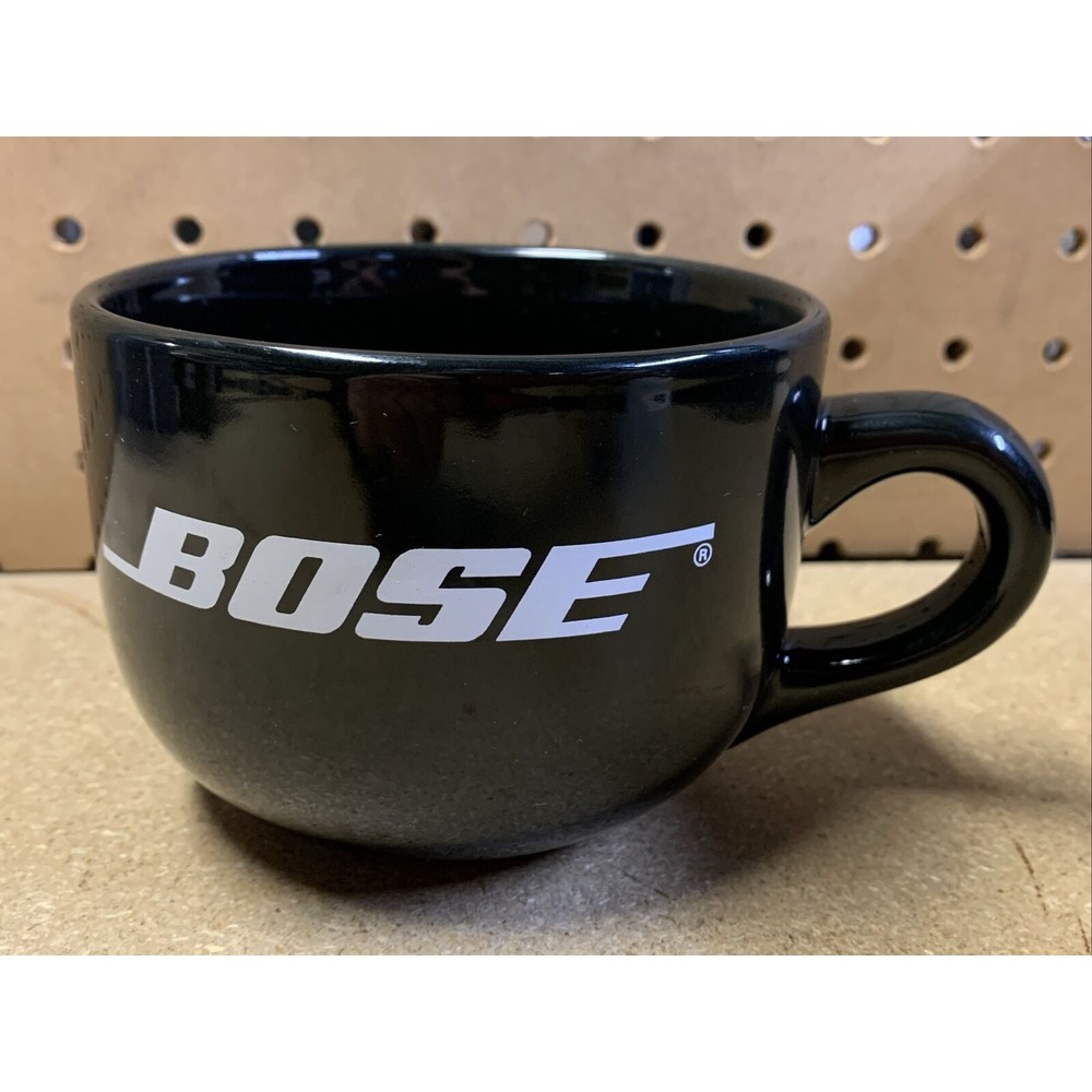 BOSE Coffee Mug Oversized Large Logo Cup Soup Bowl